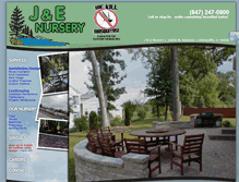 Tablet Screenshot of je-nursery.com